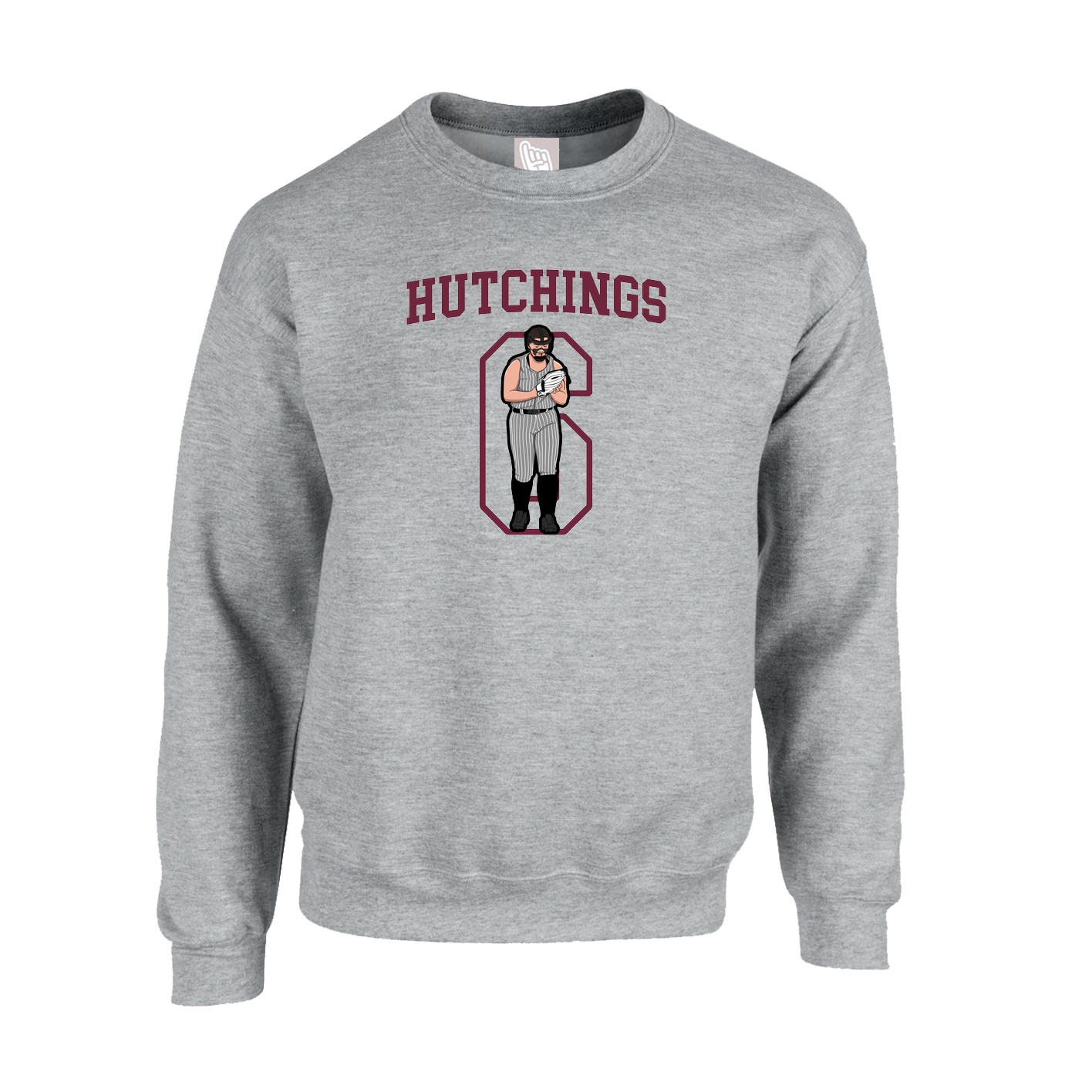 Fleece Crew — Shirsey in Grey