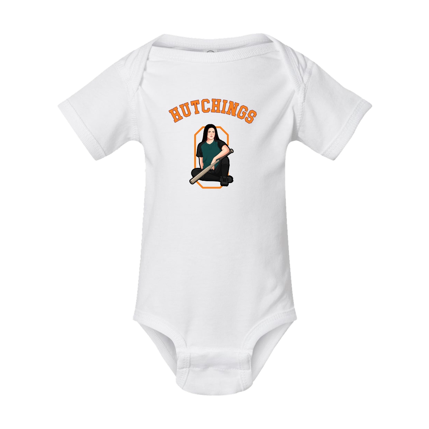 Baby Onesie — Shirsey Arch in White