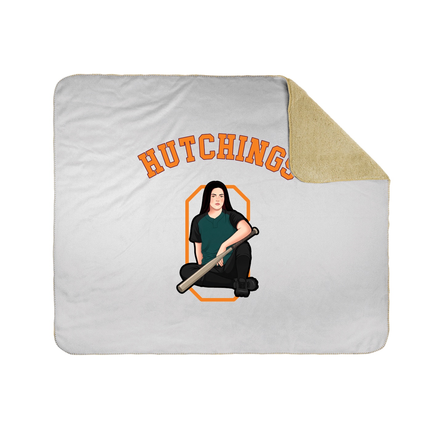 Throw Blanket — Shirsey Arch in White