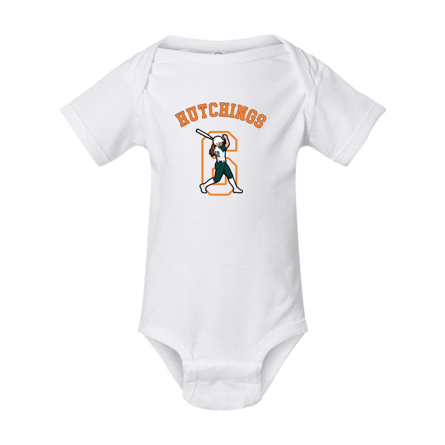 Baby Onesie — Shirsey Arch in White