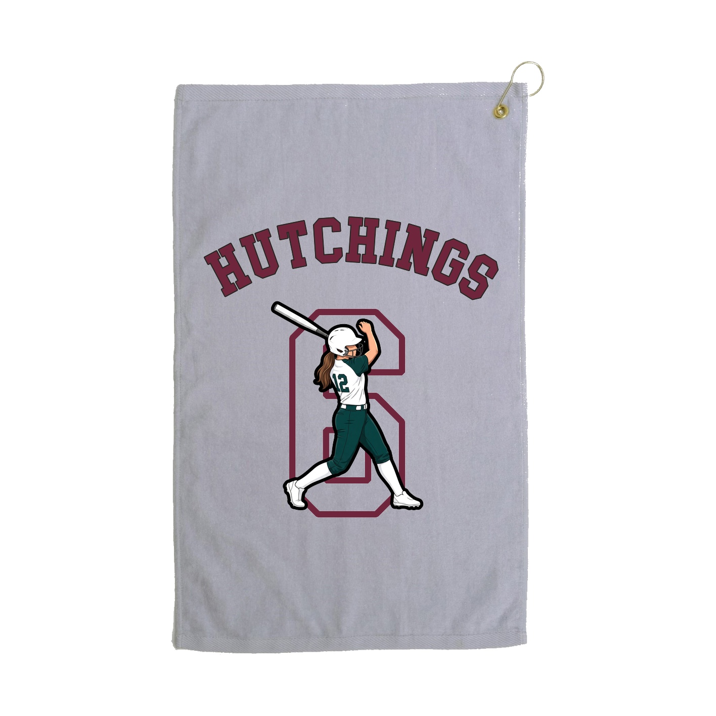 Golf Towel — Shirsey Arch in Grey