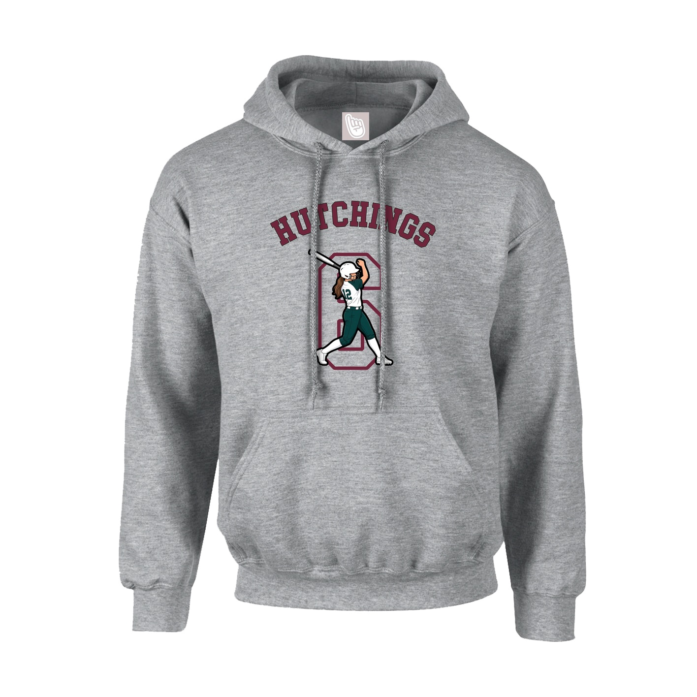 Hoodie — Shirsey Arch in Grey
