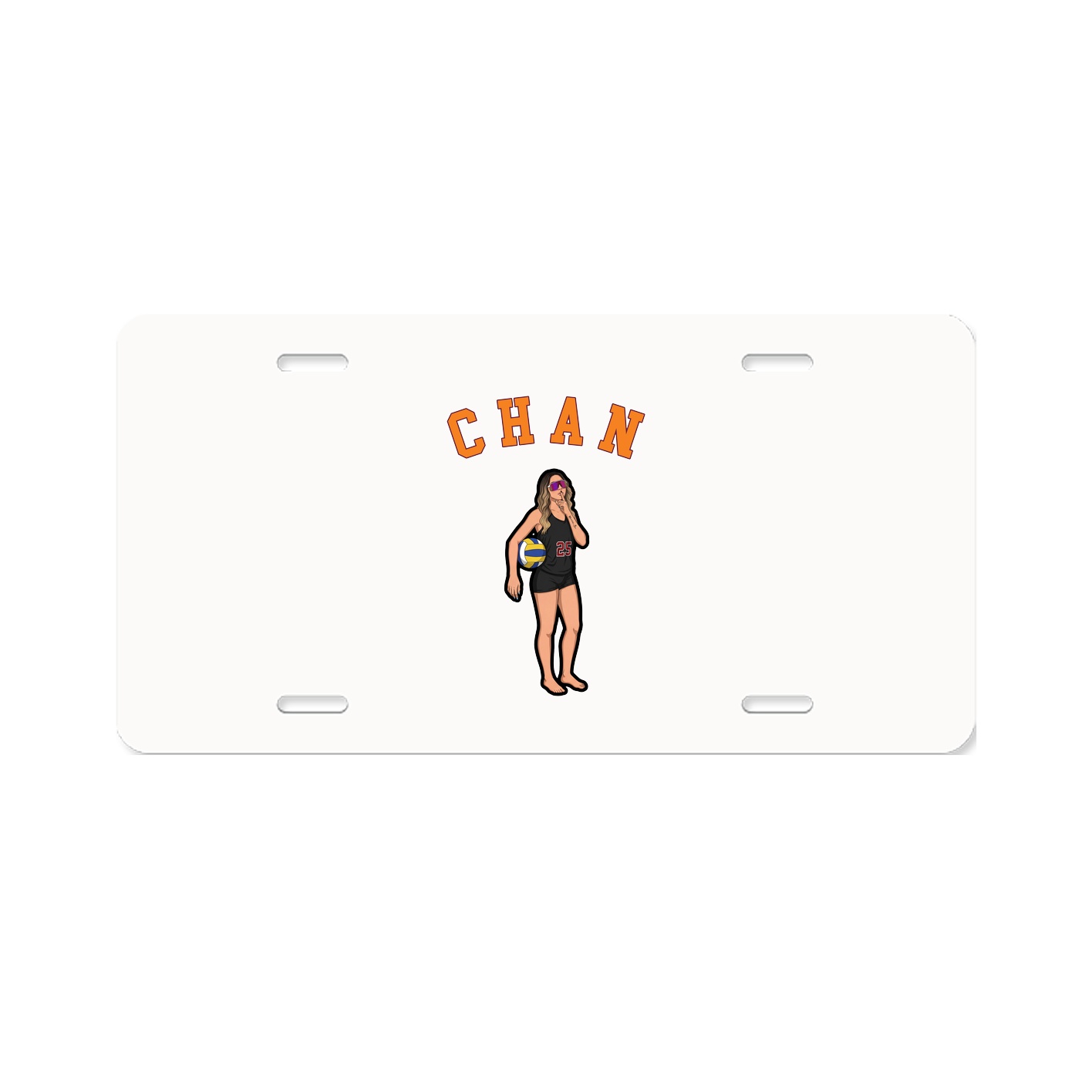 License Plate — Shirsey Arch in Classic