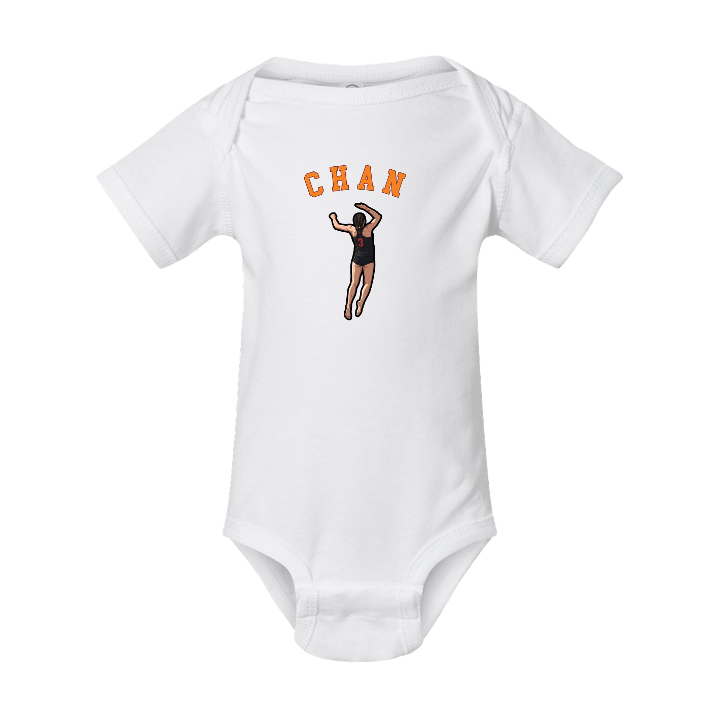 Baby Onesie — Shirsey Arch in White
