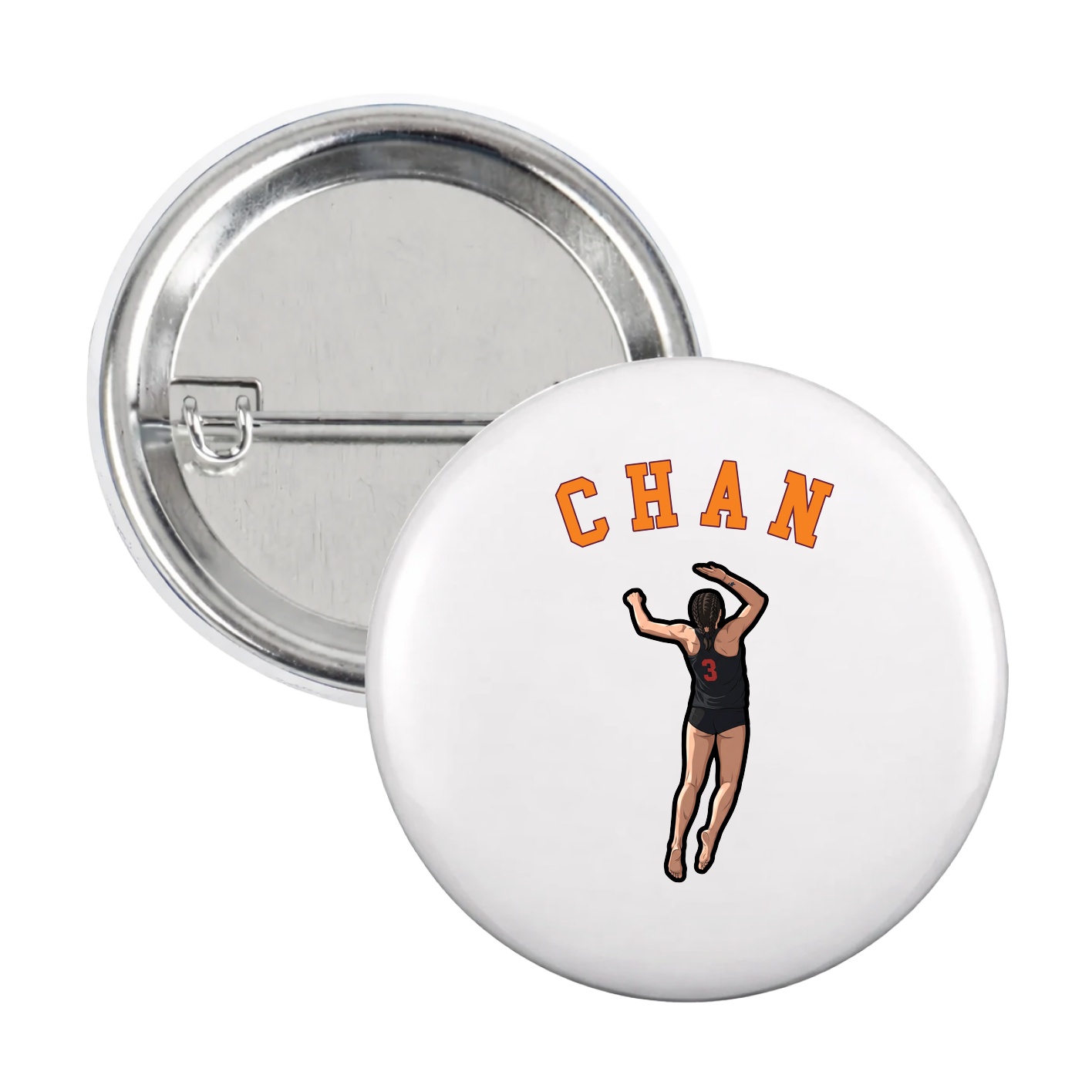 Game Day Button — Shirsey Arch in White