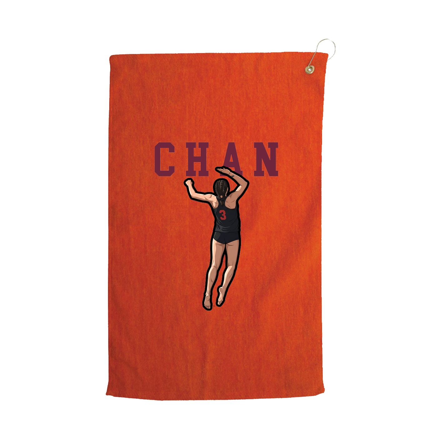 Golf Towel — Shirsey in Orange