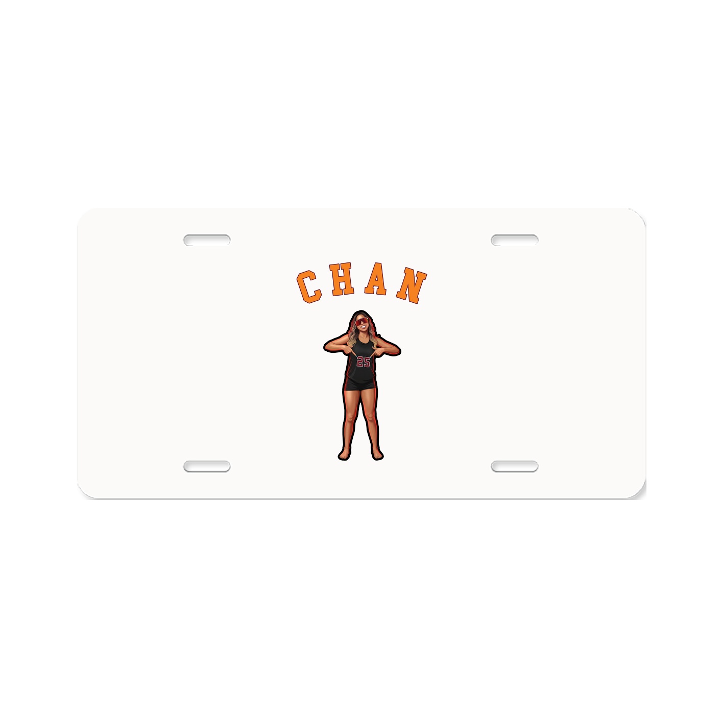 License Plate — Shirsey Arch in Classic
