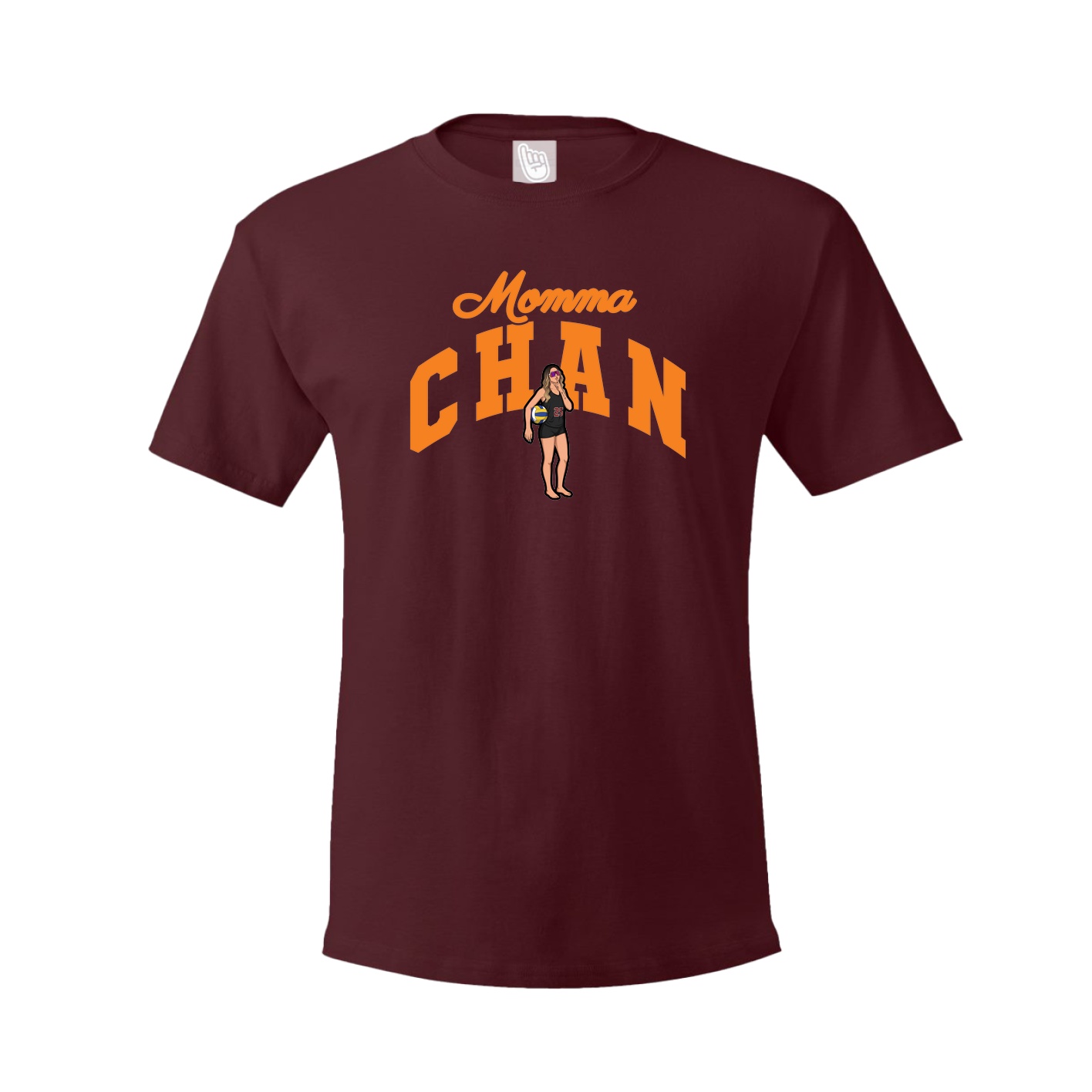 Tee — Mothers Day Arch in Maroon