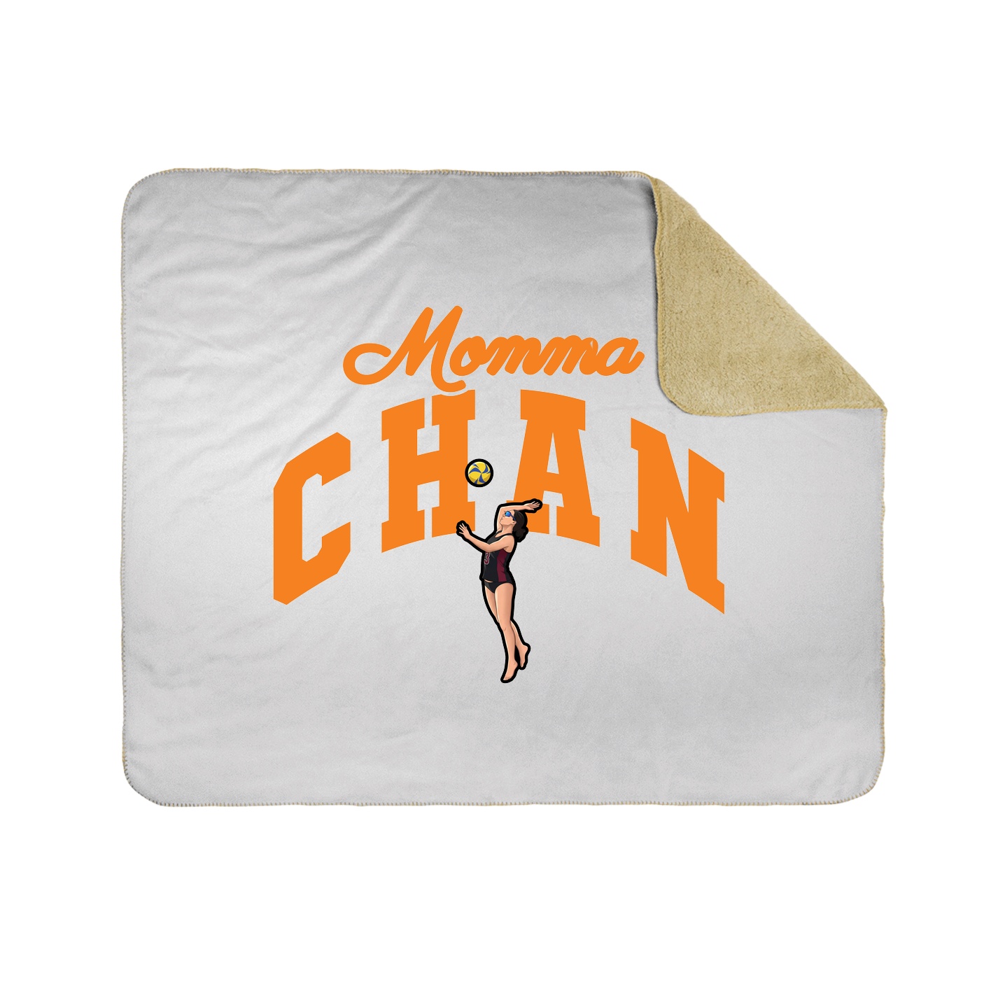 Throw Blanket — Mothers Day Arch in White