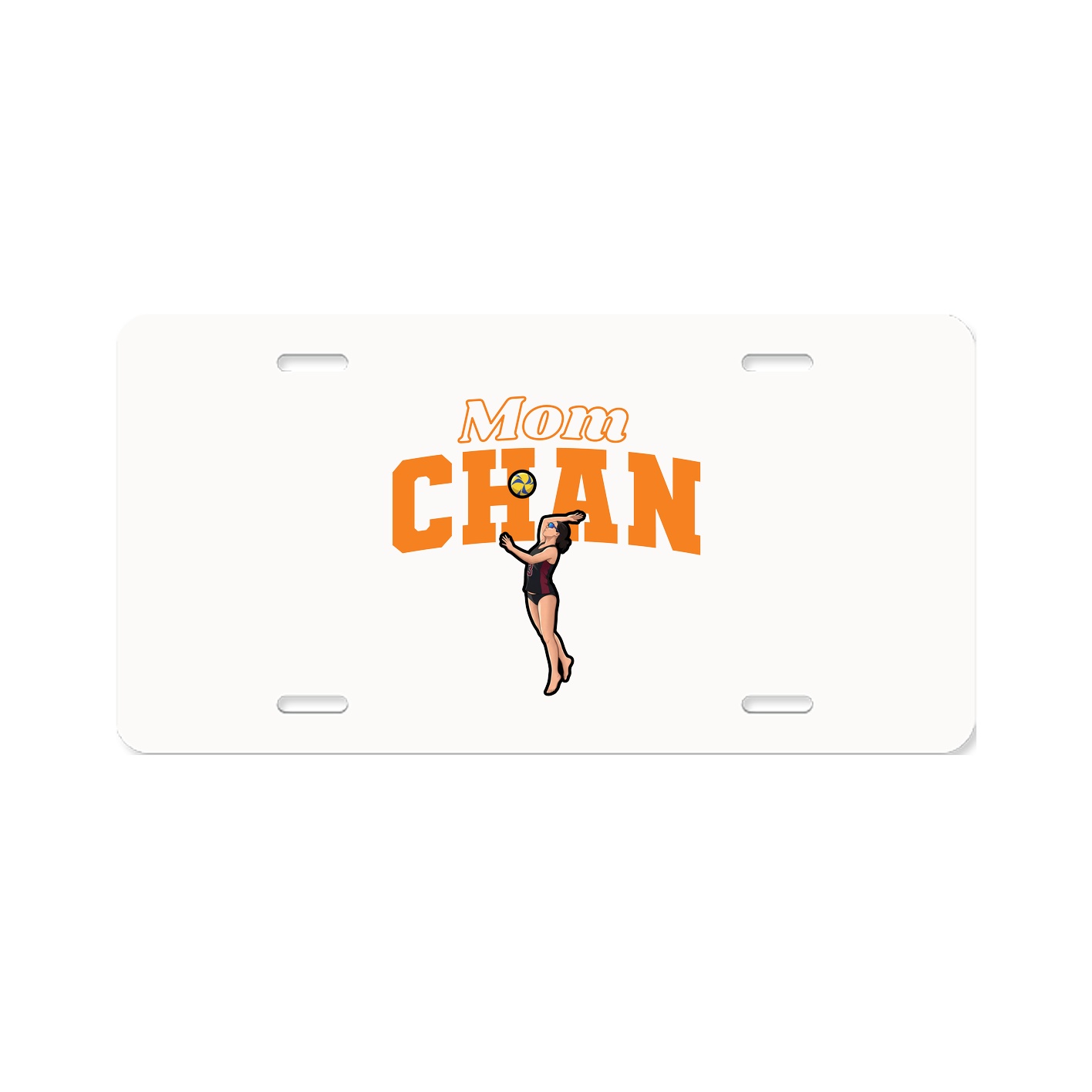 License Plate — Mothers Day Block in Classic