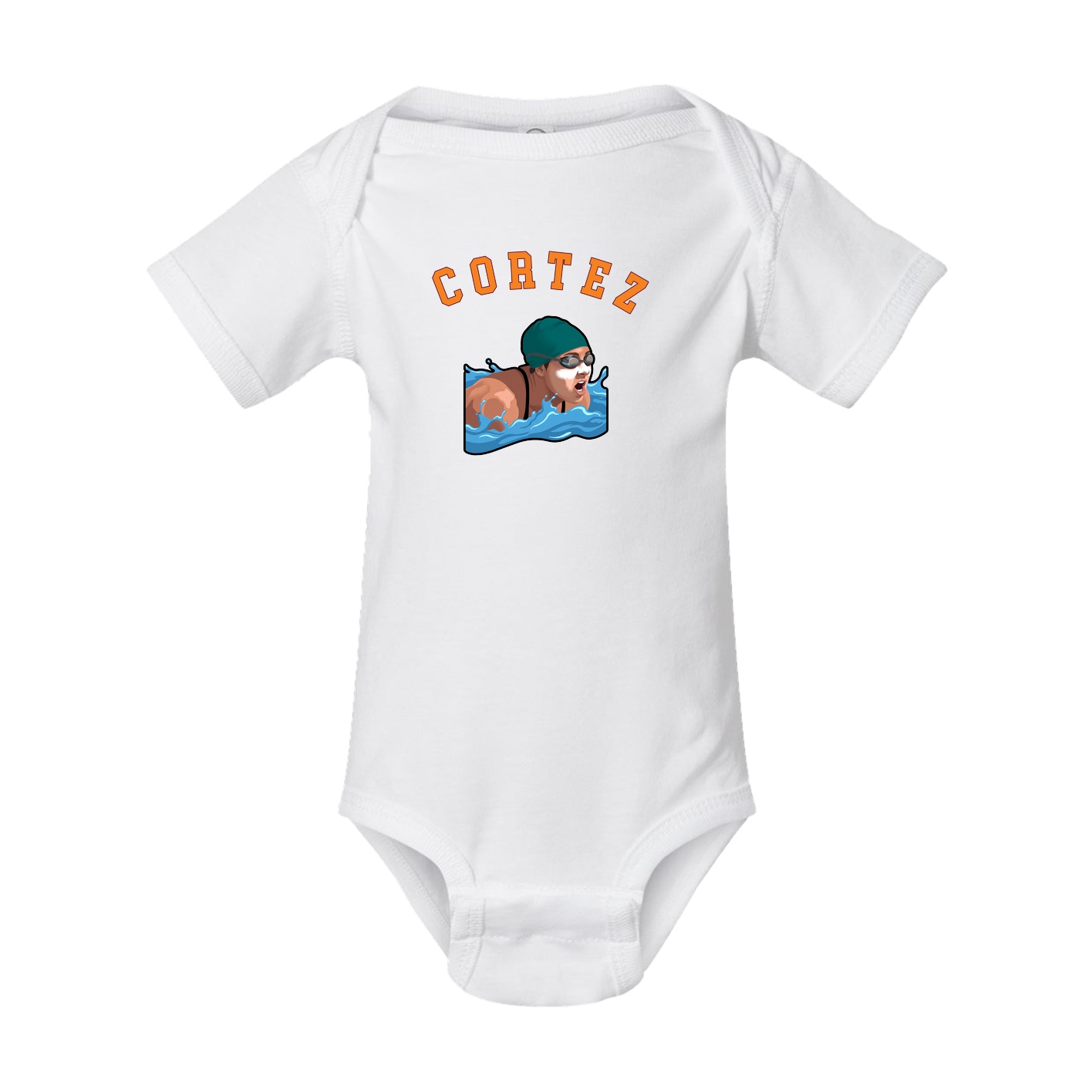 Baby Onesie — Shirsey Arch in White