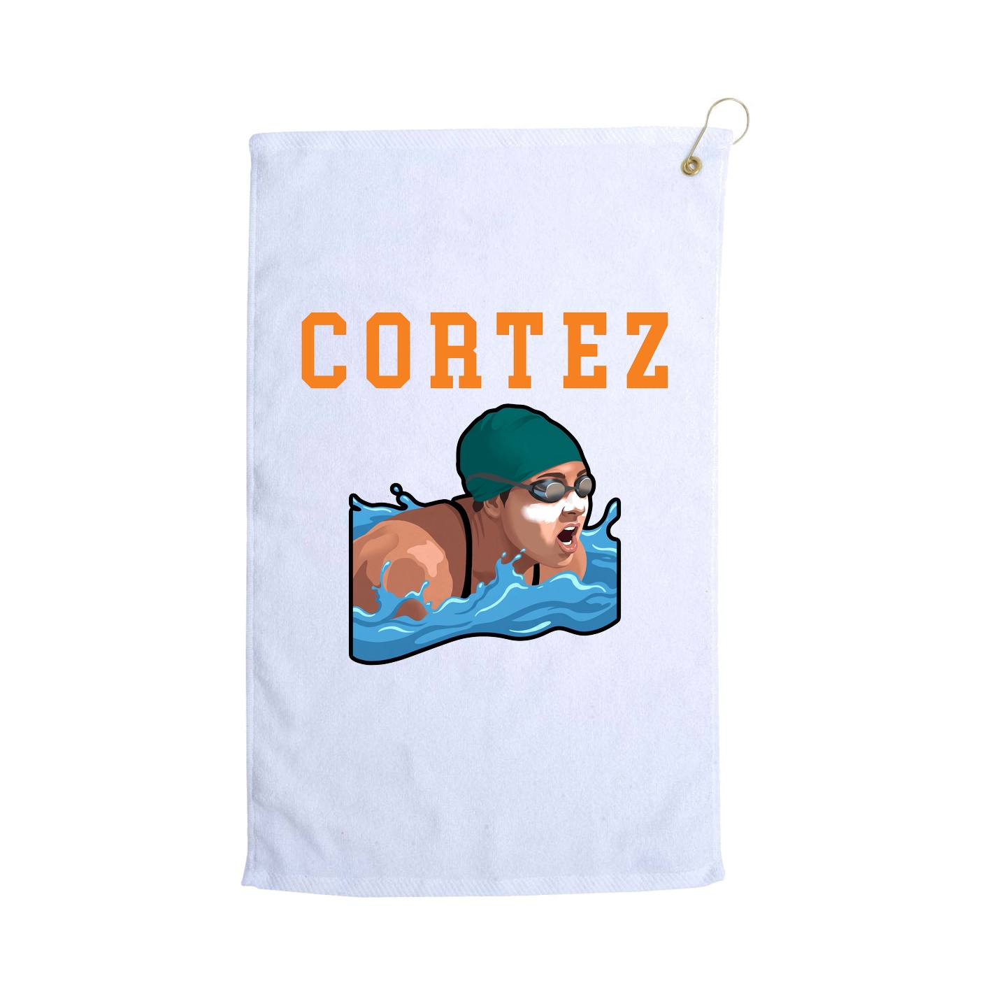 Golf Towel — Shirsey in White
