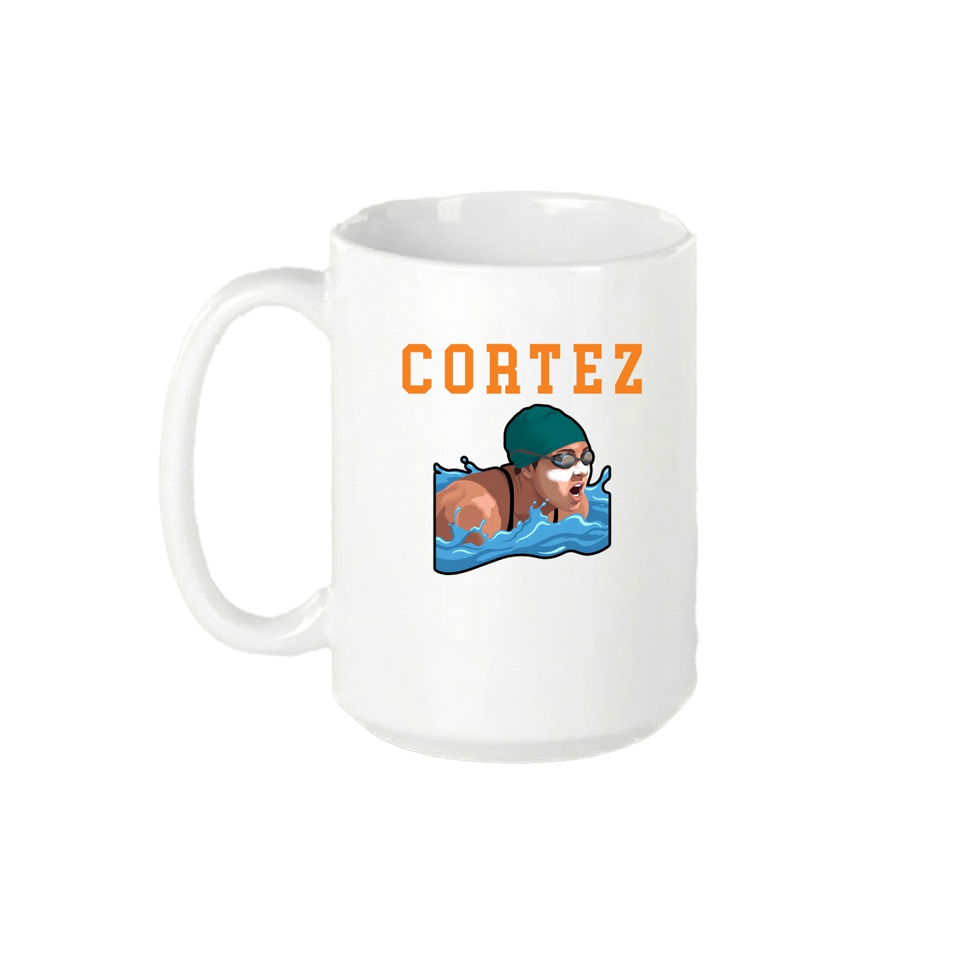 15oz Coffee Mug — Shirsey in White