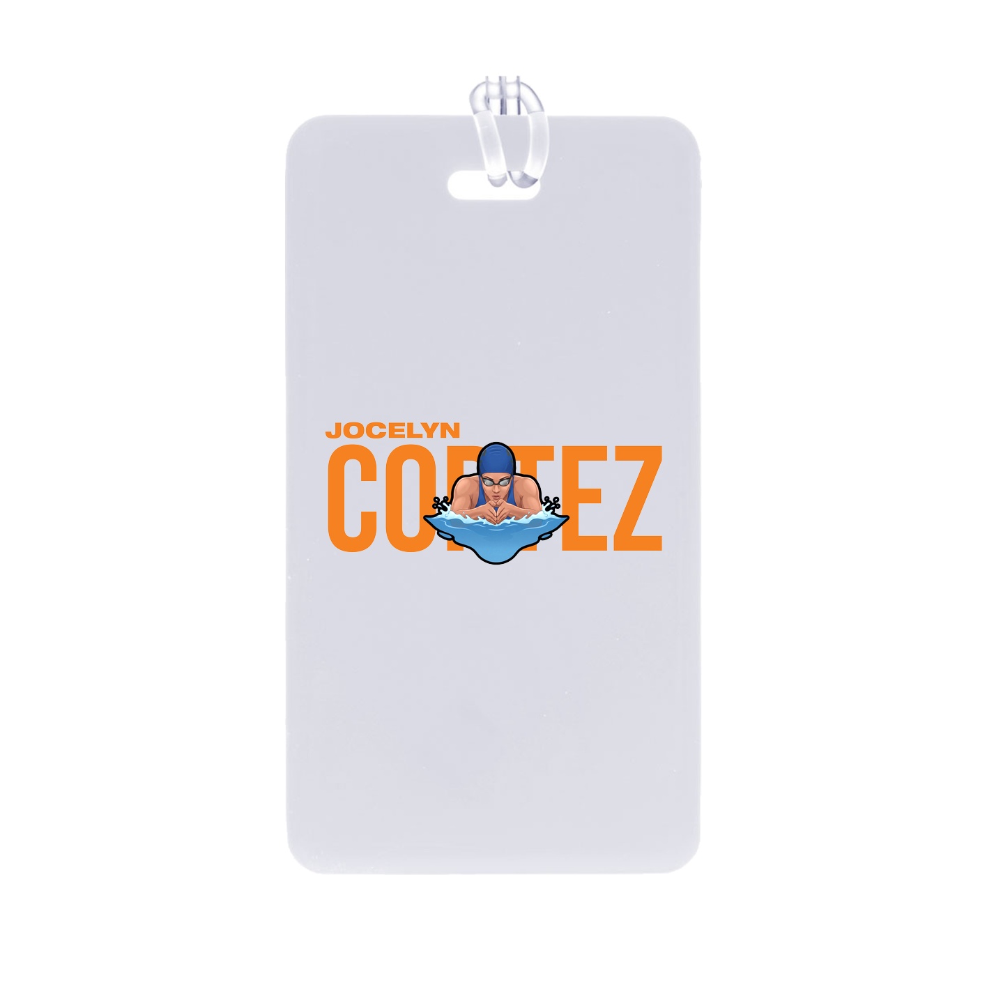 Bag Tag — Player Name in Classic