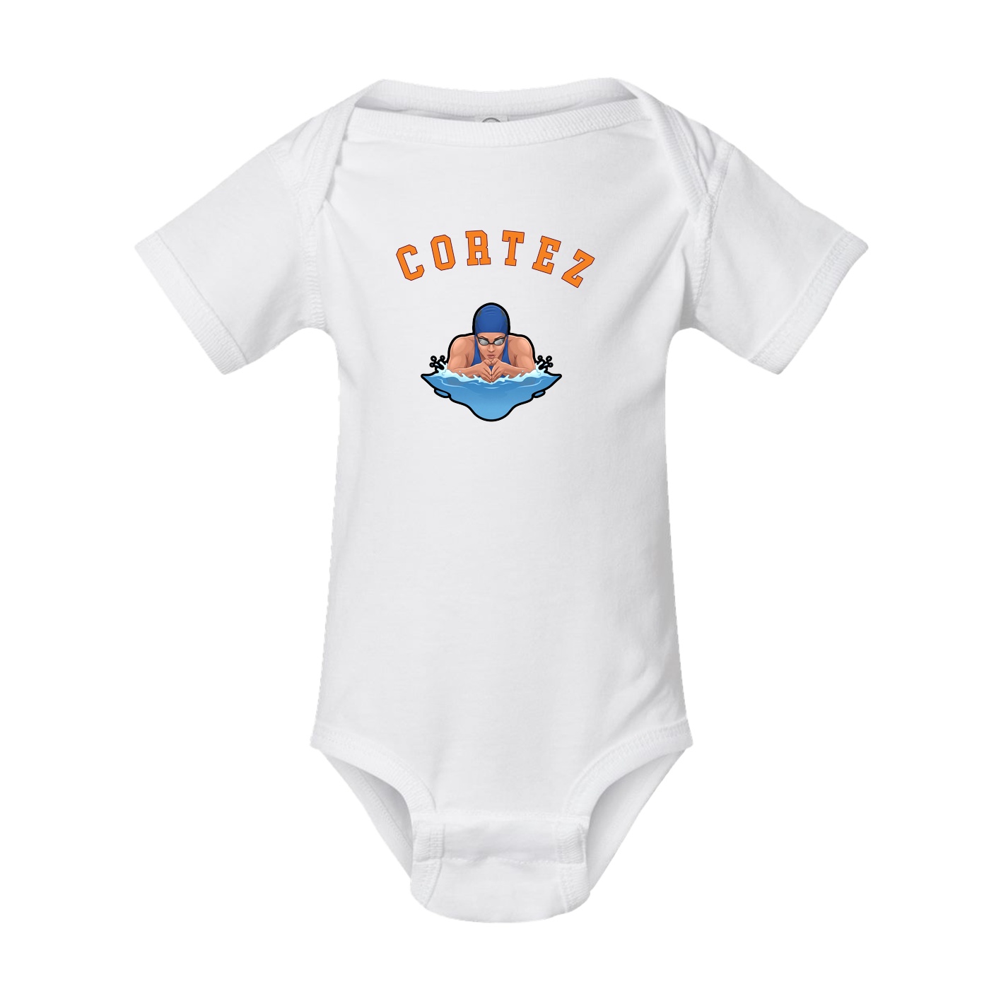 Baby Onesie — Shirsey Arch in White