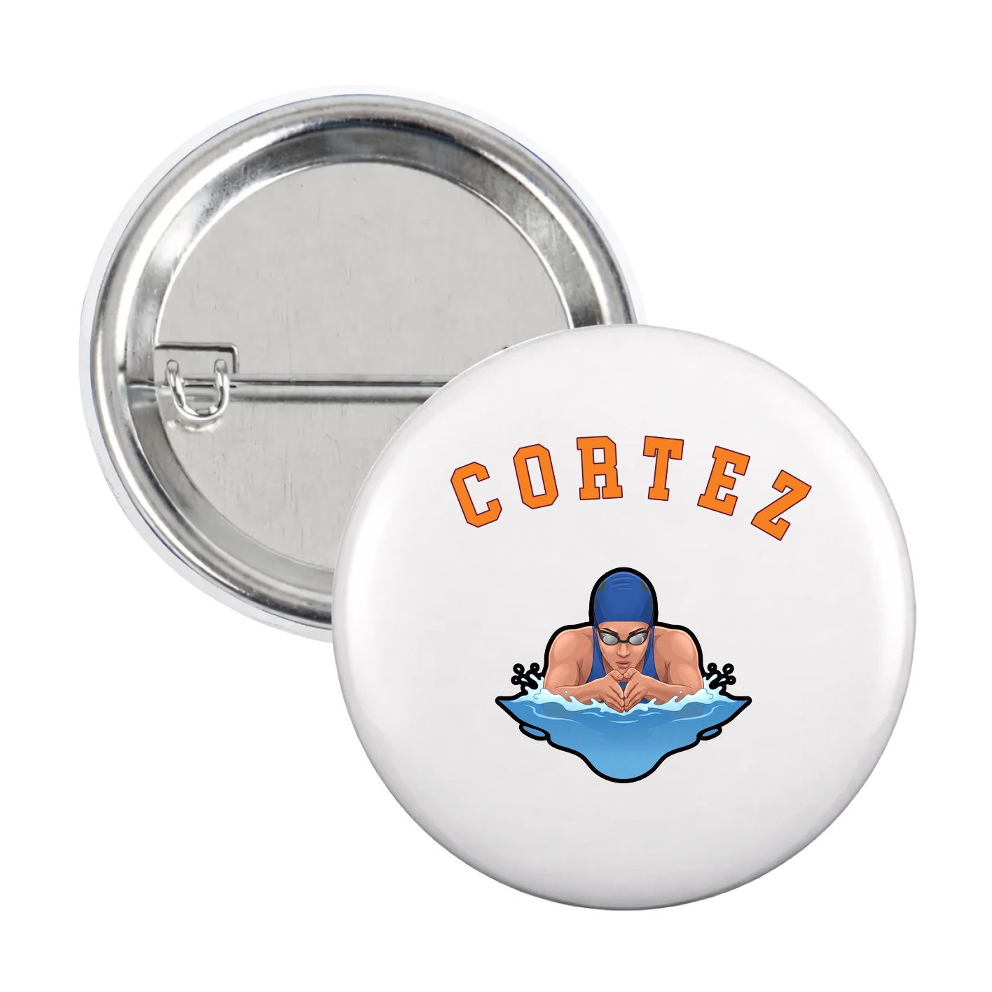 Game Day Button — Shirsey Arch in White