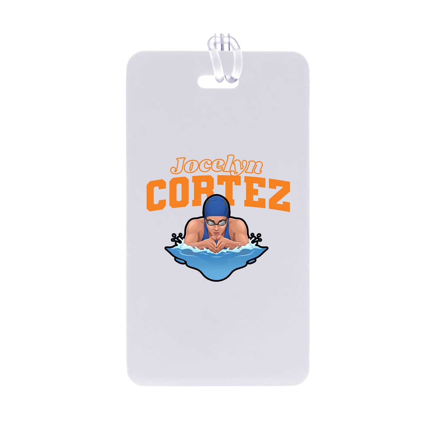 Bag Tag — Name Arch in Classic
