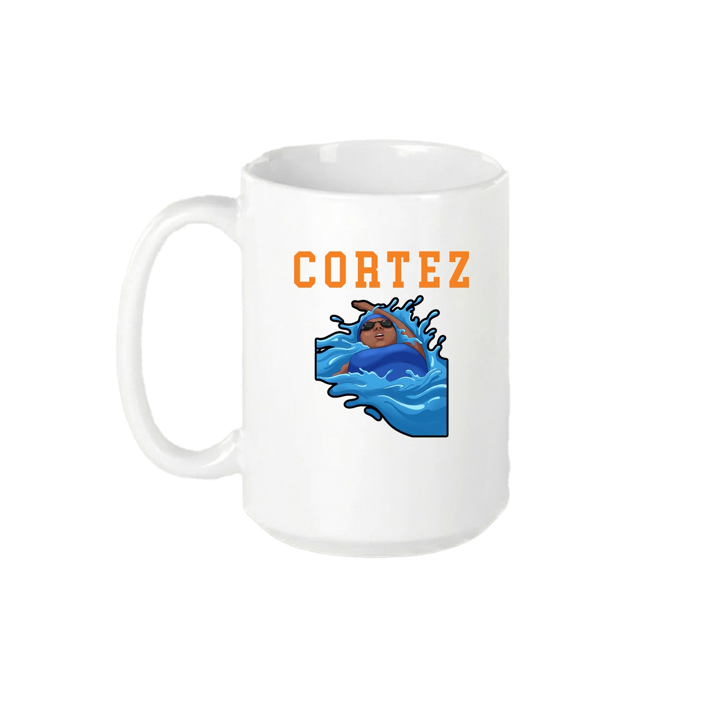 15oz Coffee Mug — Shirsey in White