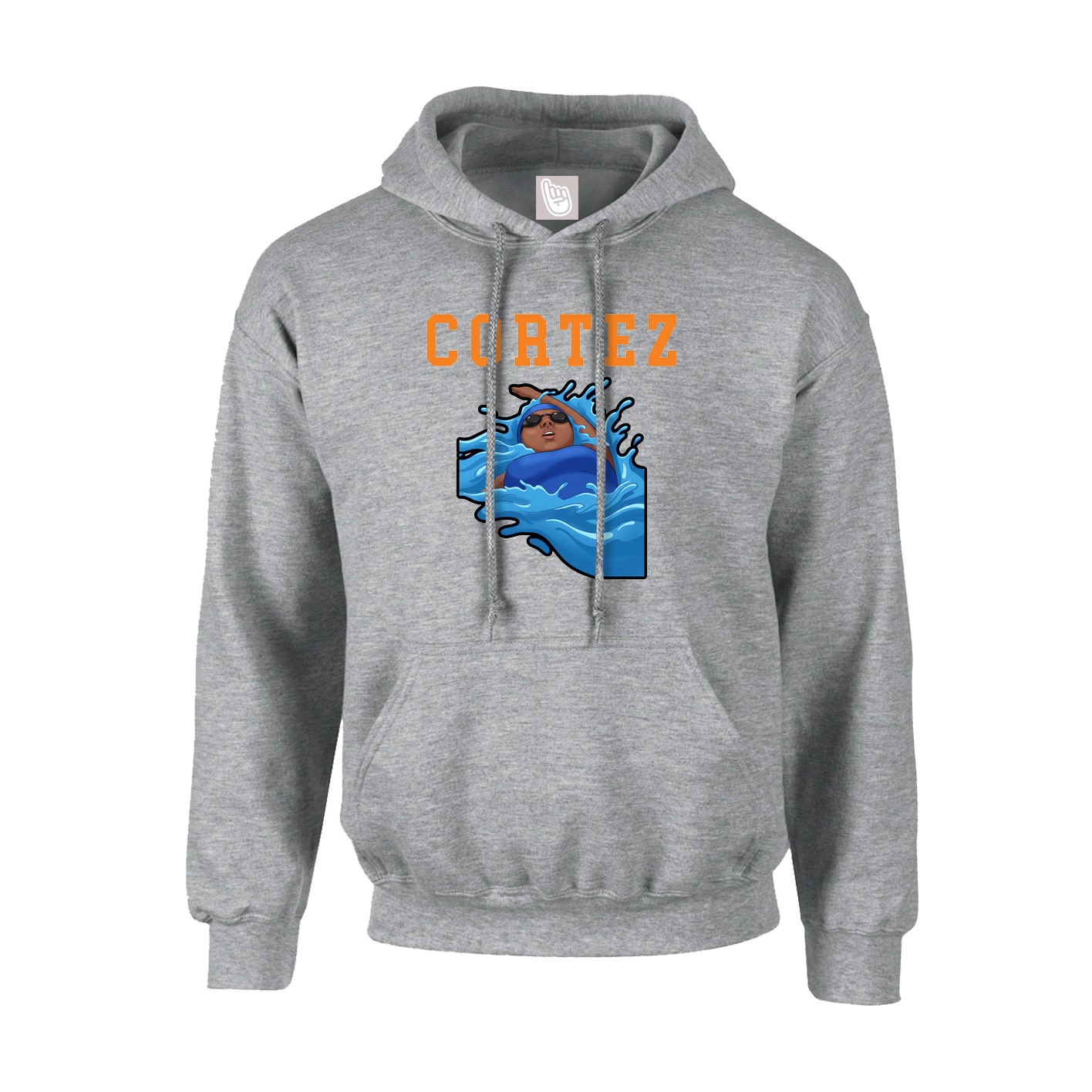 Hoodie — Shirsey in Grey