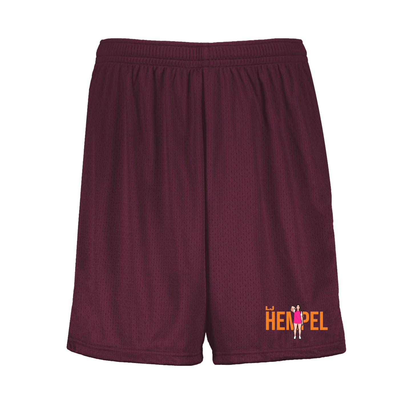Shorts — Player Name in Maroon