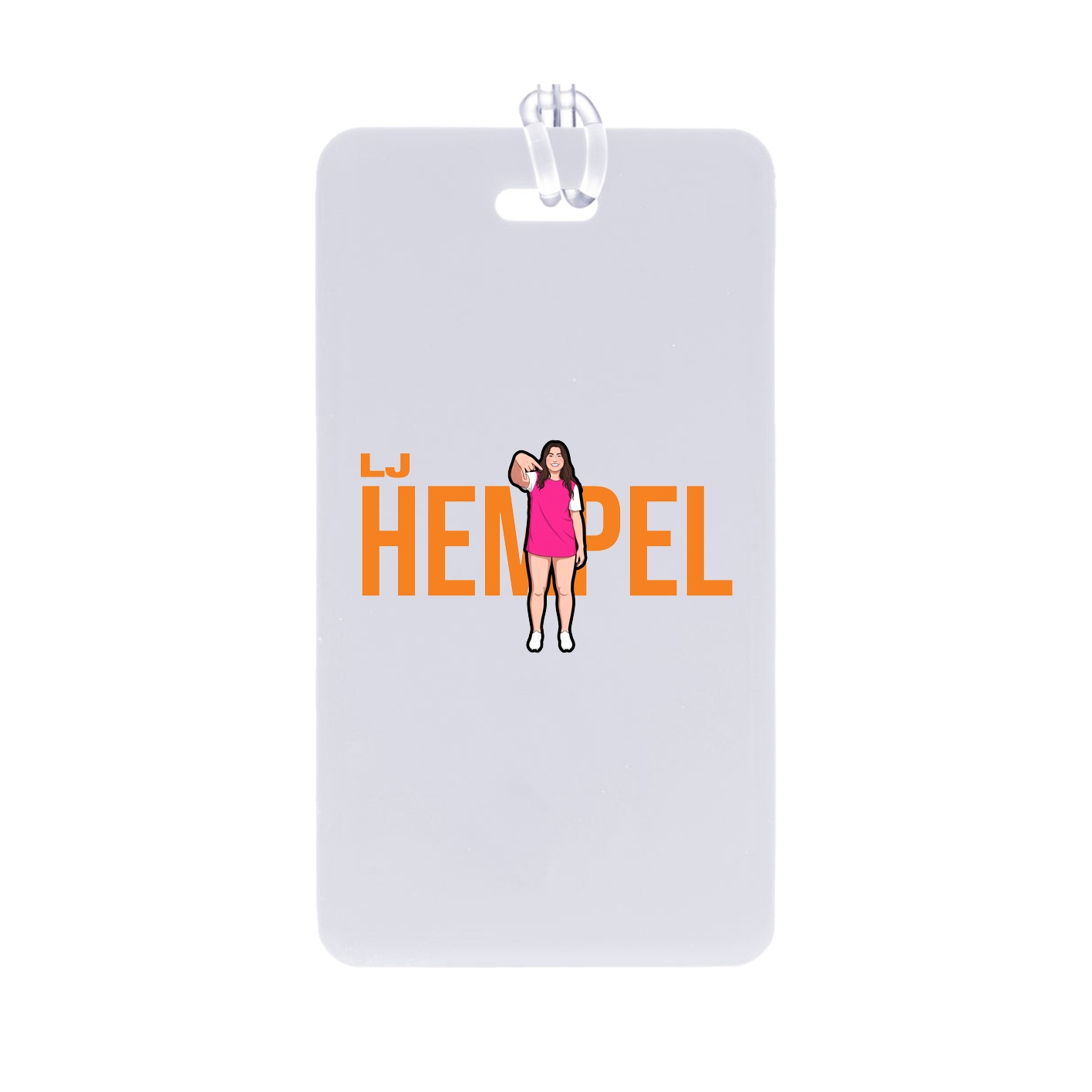 Bag Tag — Player Name in Classic