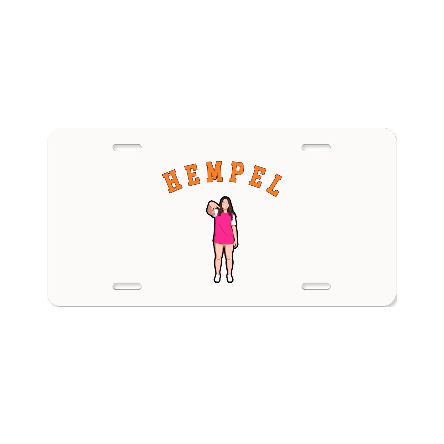 License Plate — Shirsey Arch in Classic