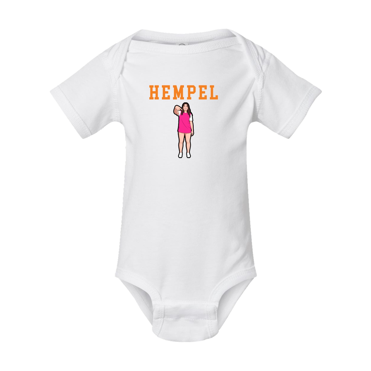 Baby Onesie — Shirsey in White