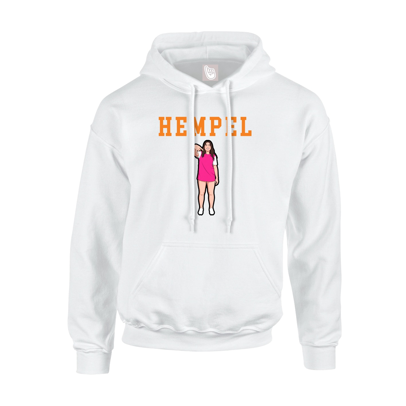 Youth Hoodie — Shirsey in White