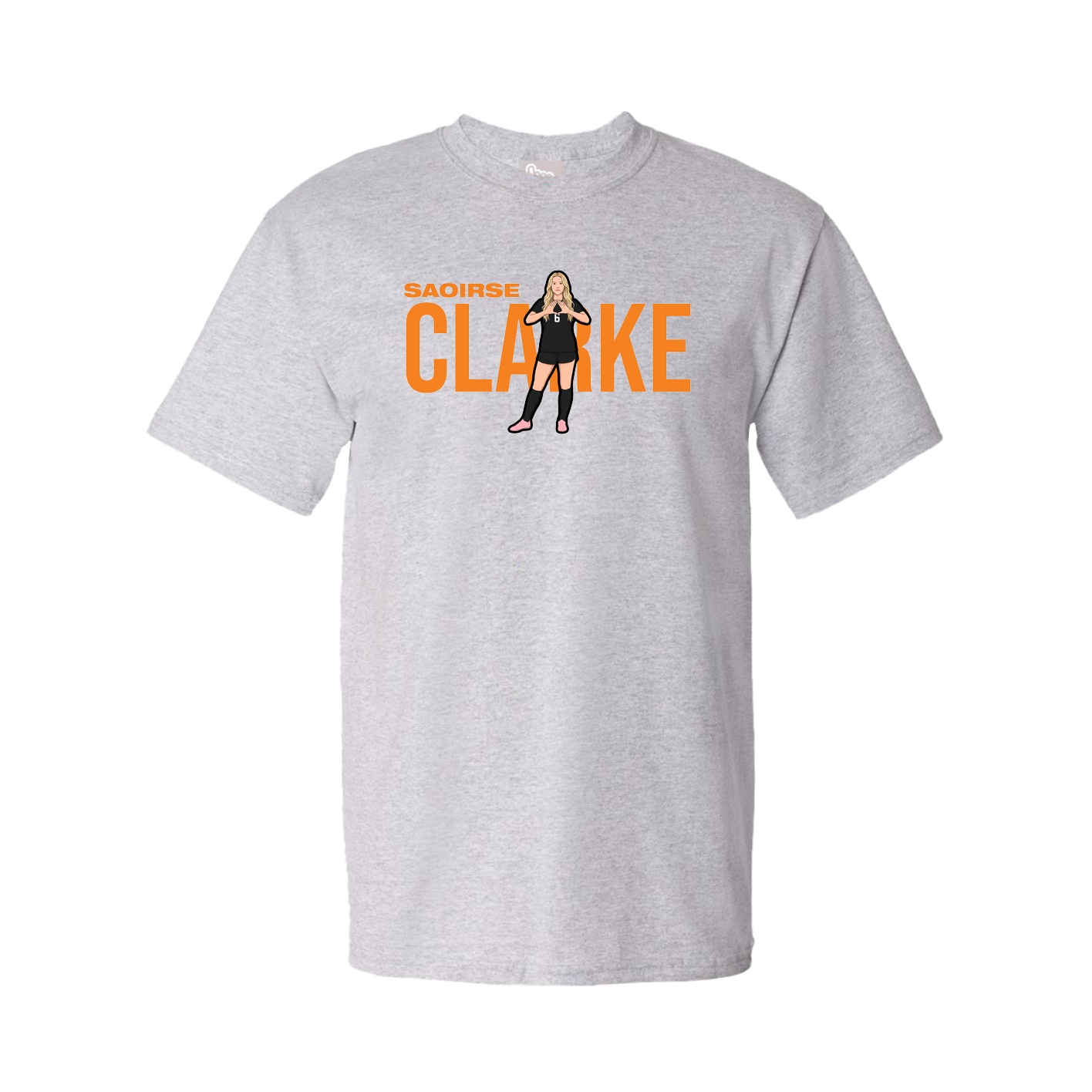 Tee — Player Name in Grey