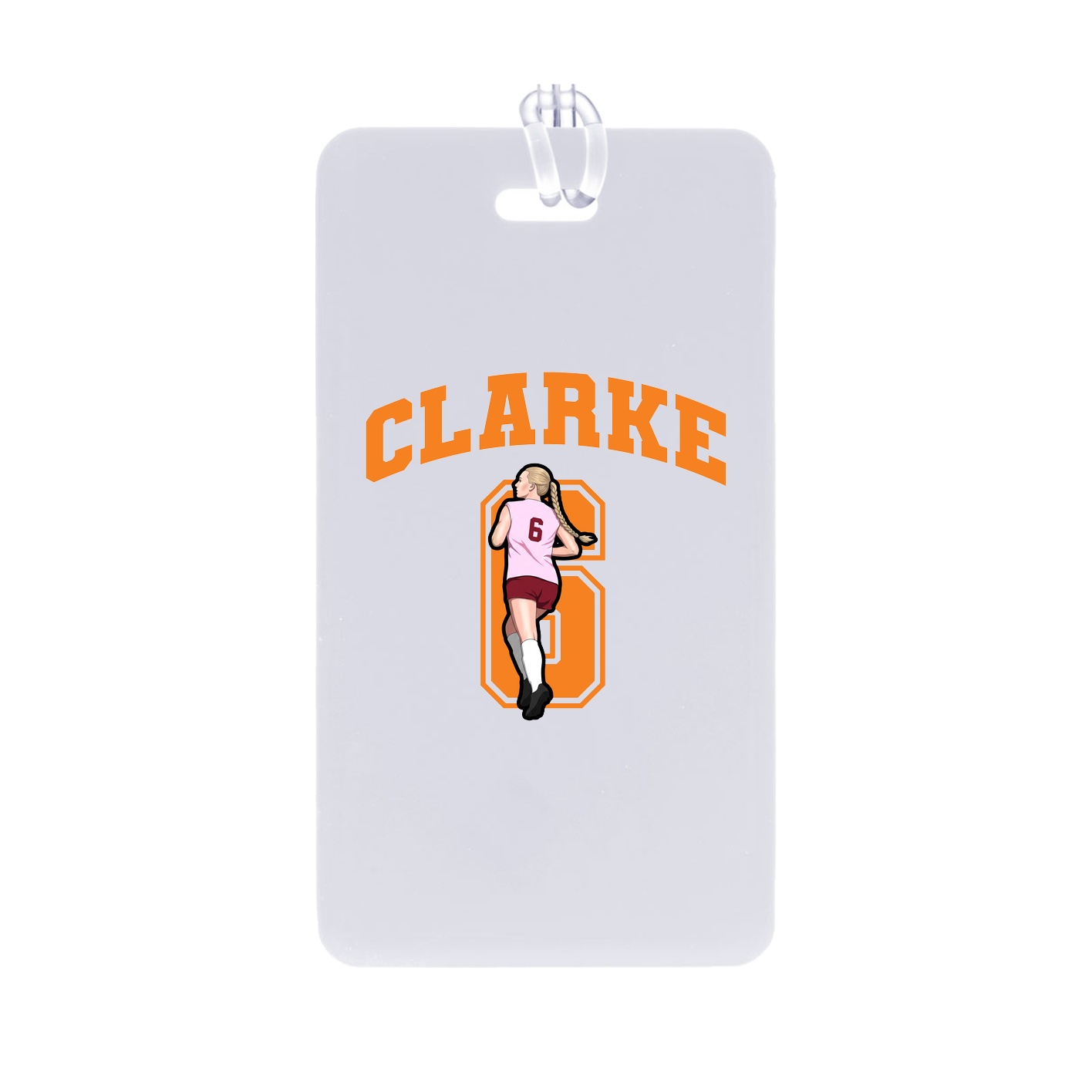 Bag Tag — Number in Classic