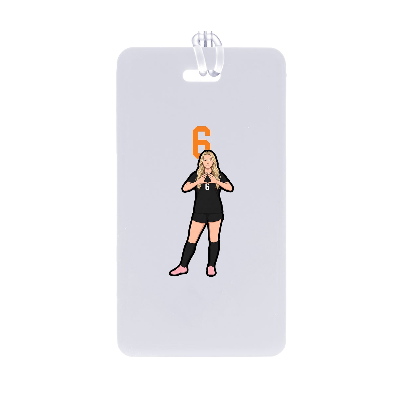 Bag Tag — Number Top in Classic