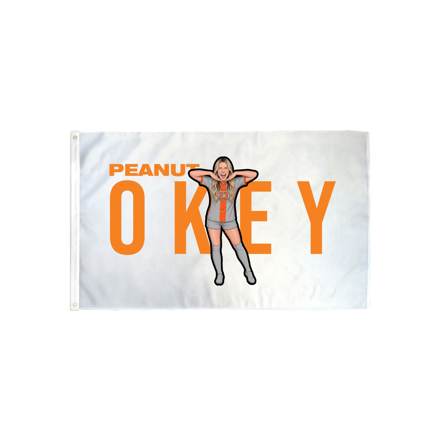 3x5 Flag — Player Name in Classic