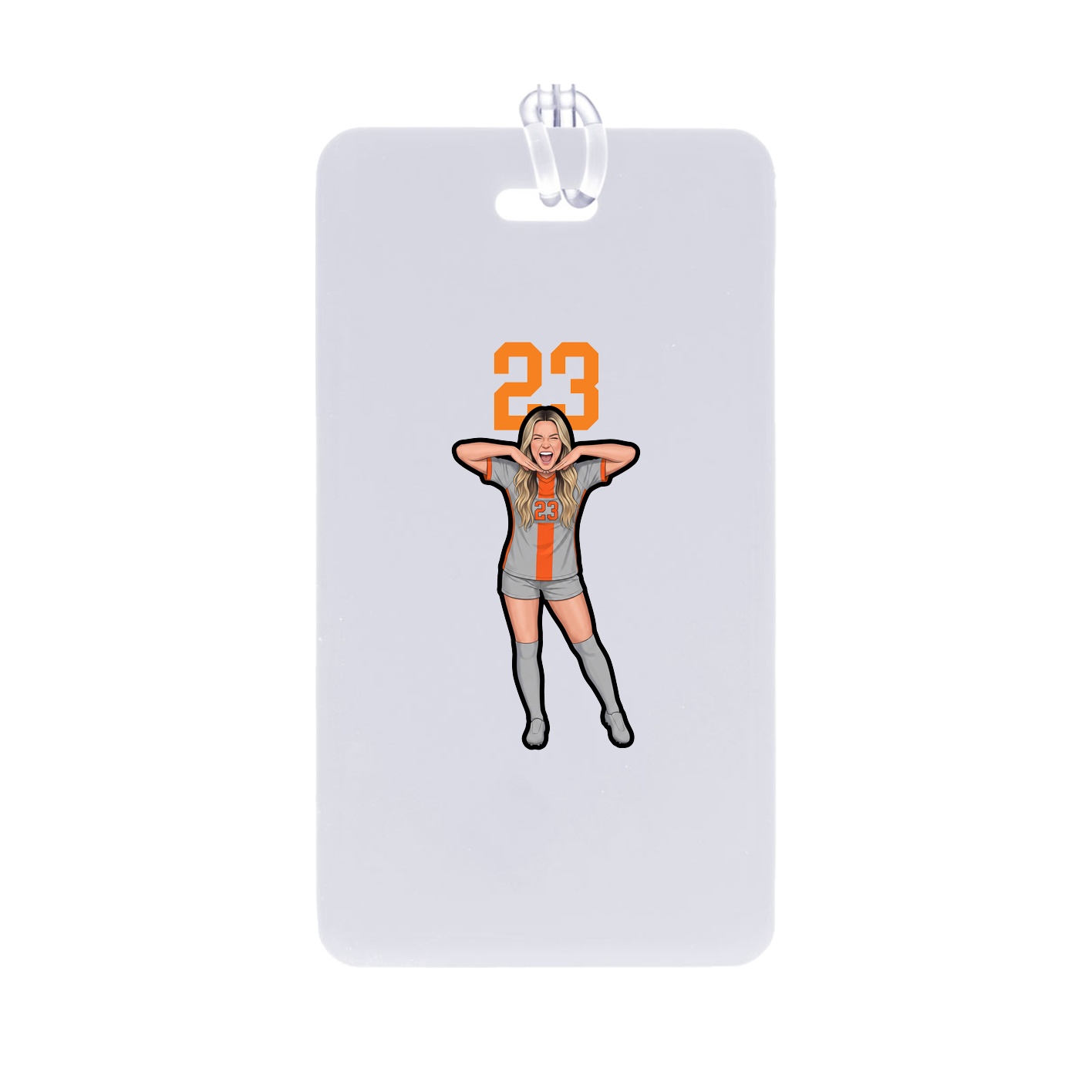 Bag Tag — Number Top in Classic