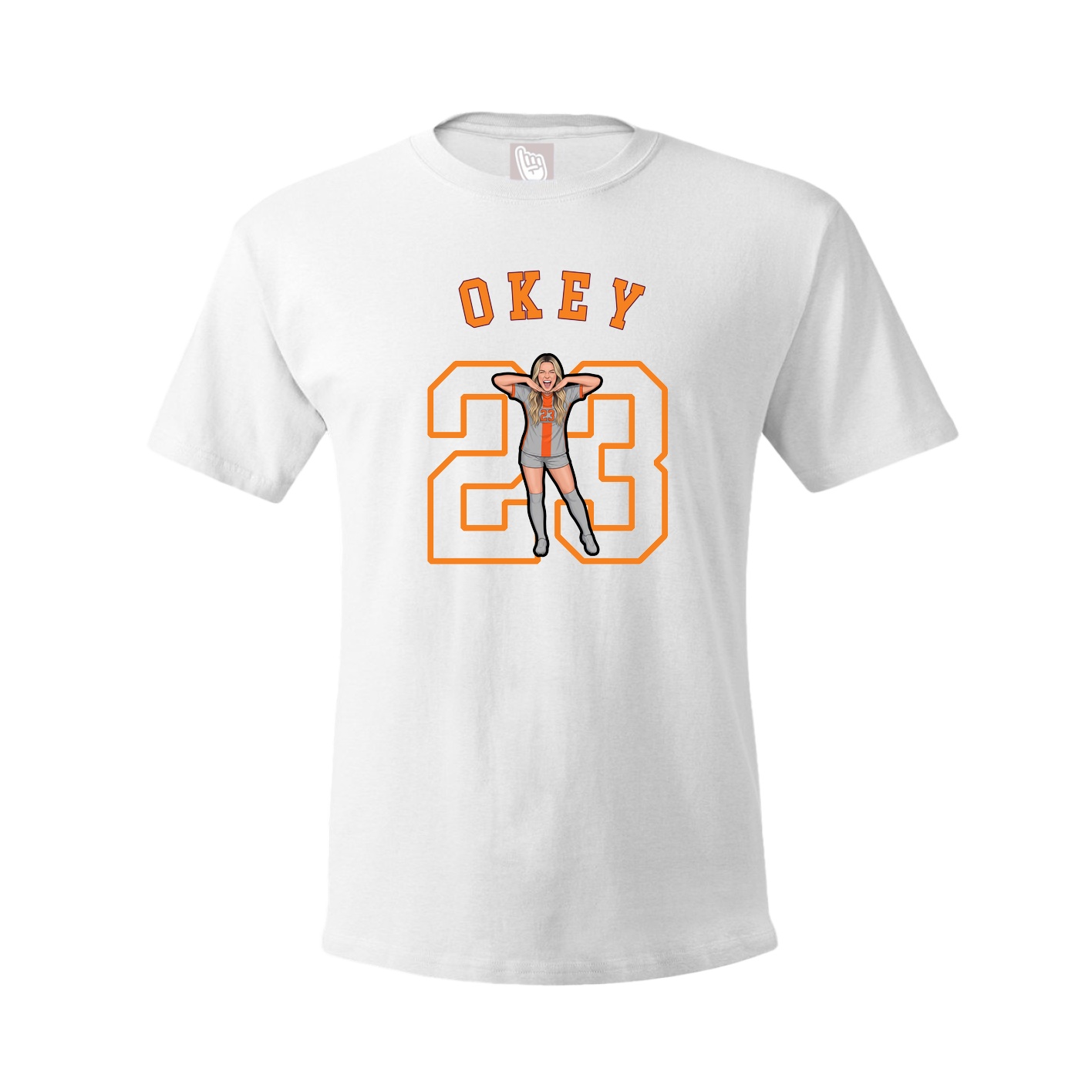Youth Tee — Shirsey Arch in White