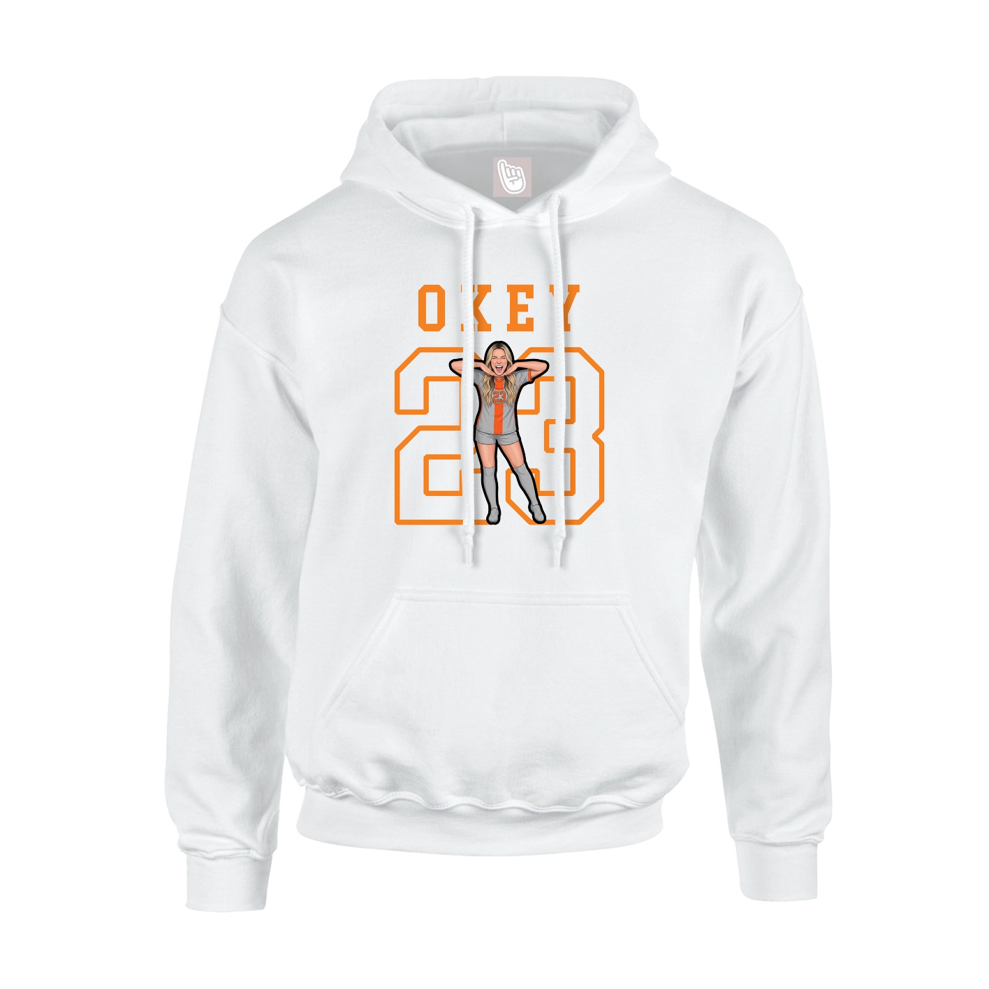 Youth Hoodie — Shirsey in White