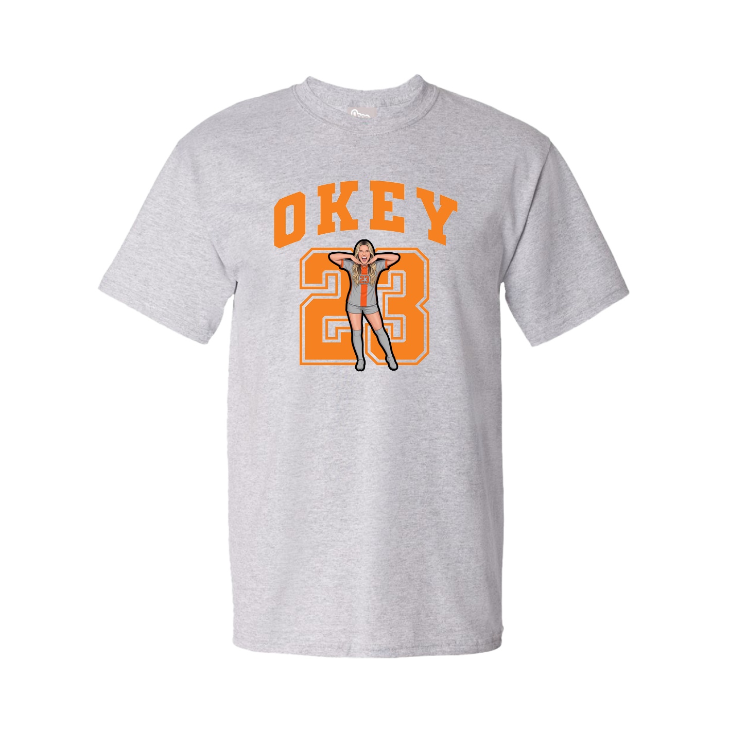 Tee — Number in Grey