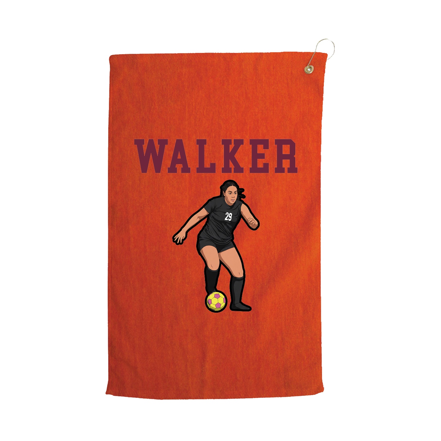 Golf Towel — Shirsey in Orange