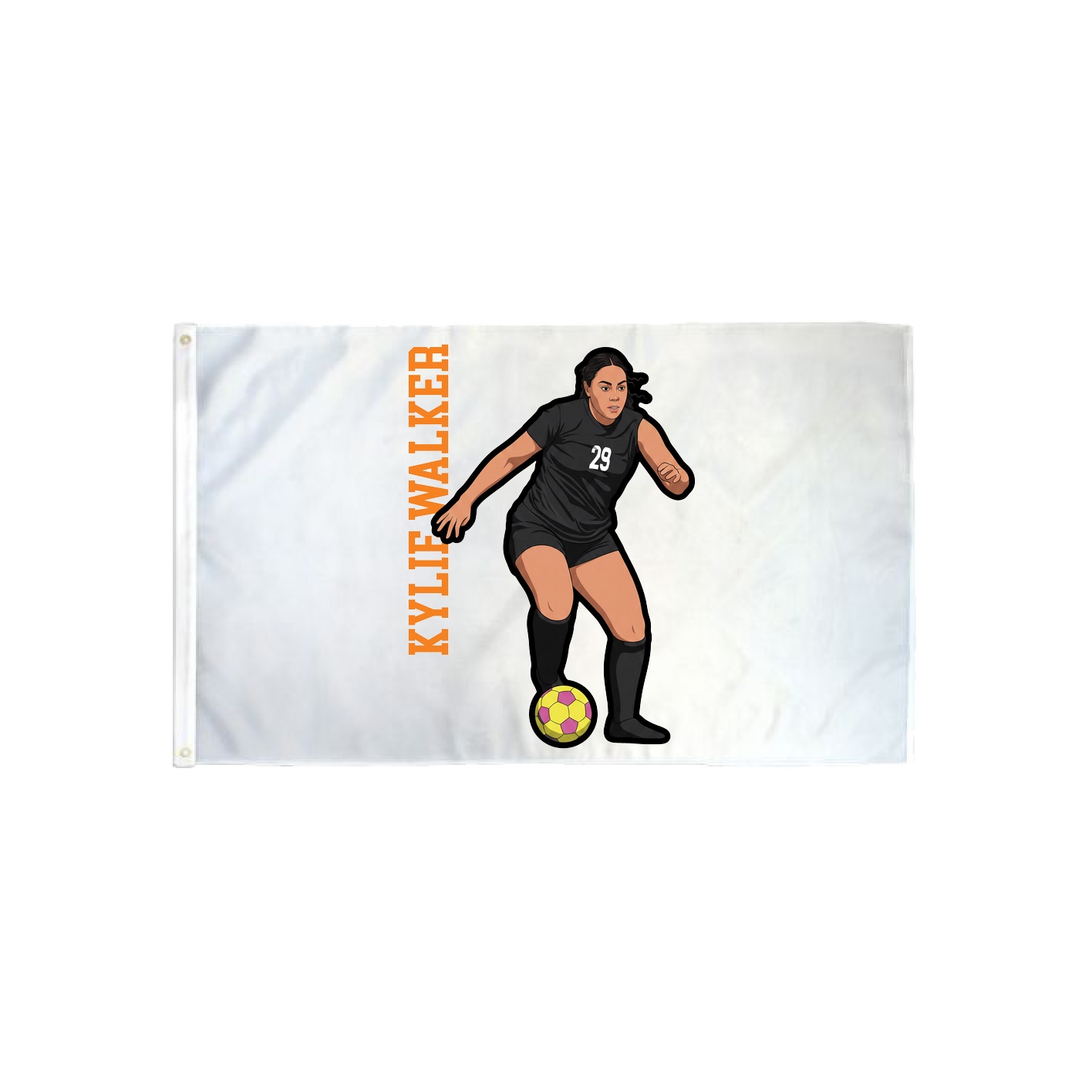 3x5 Flag — Name Vertical in Classic