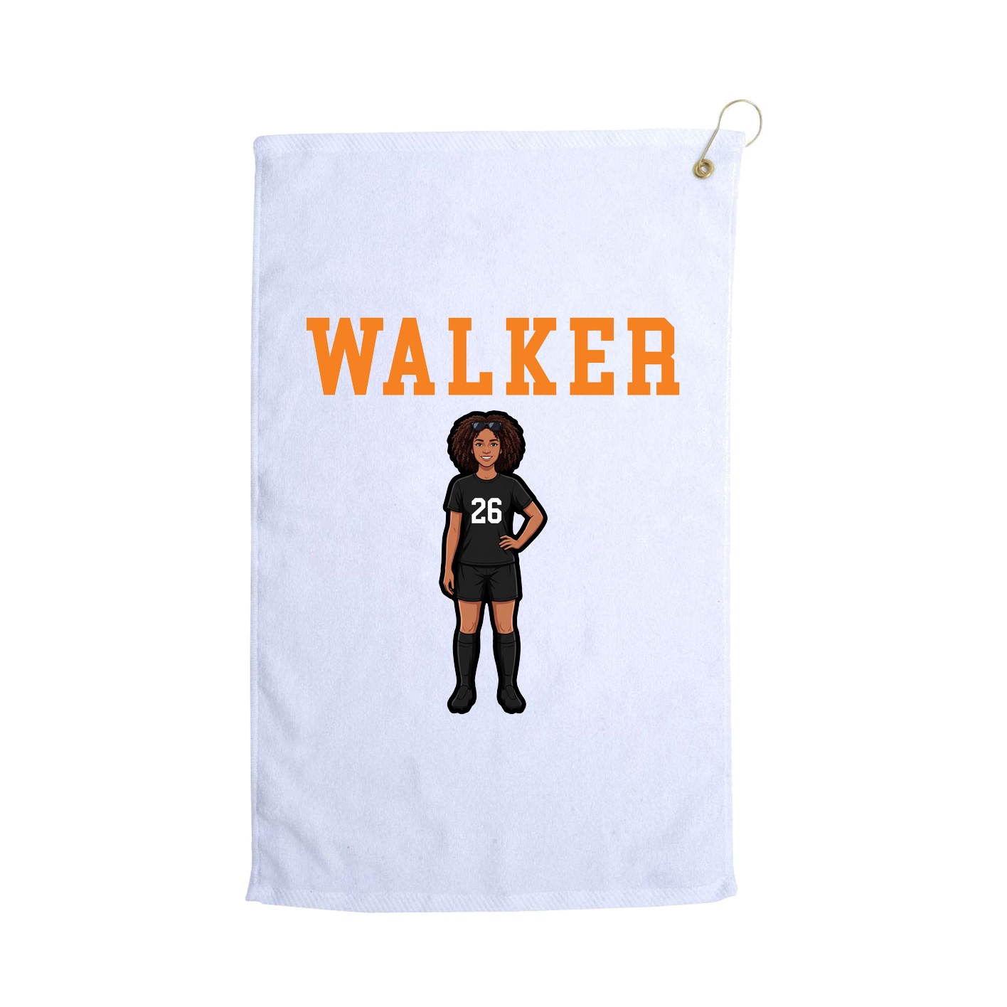 Golf Towel — Shirsey in White