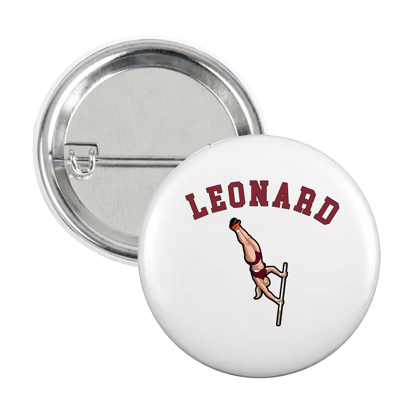 Game Day Button — Shirsey Arch in White