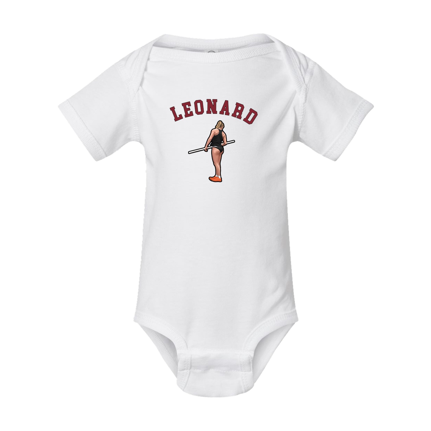 Baby Onesie — Shirsey Arch in White