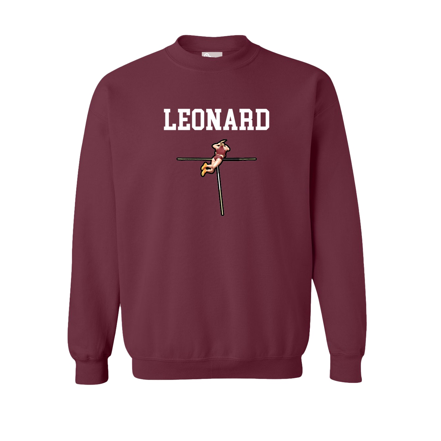 Fleece Crew — Shirsey in Maroon