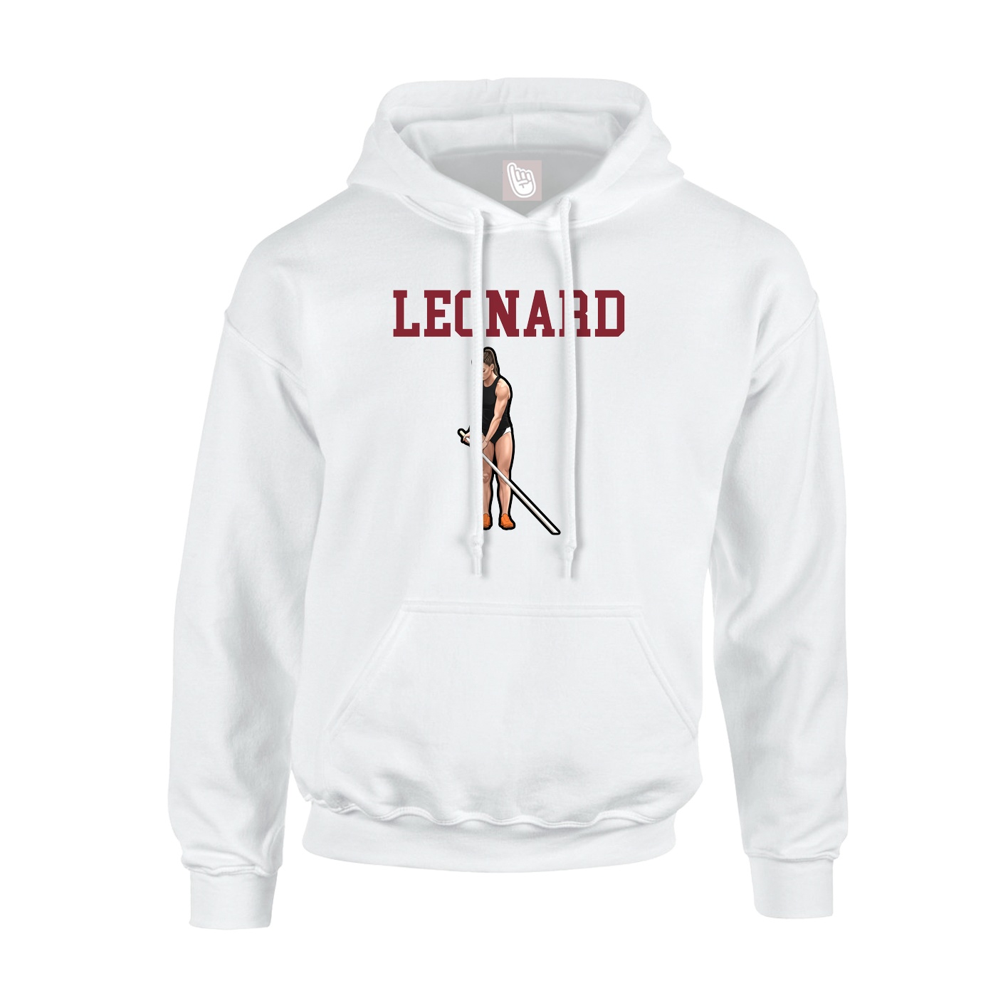Hoodie — Shirsey in White