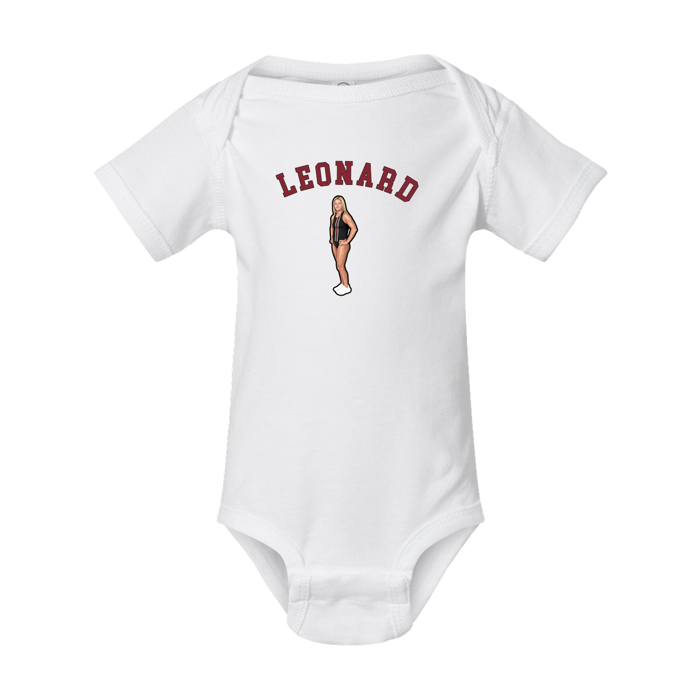Baby Onesie — Shirsey Arch in White