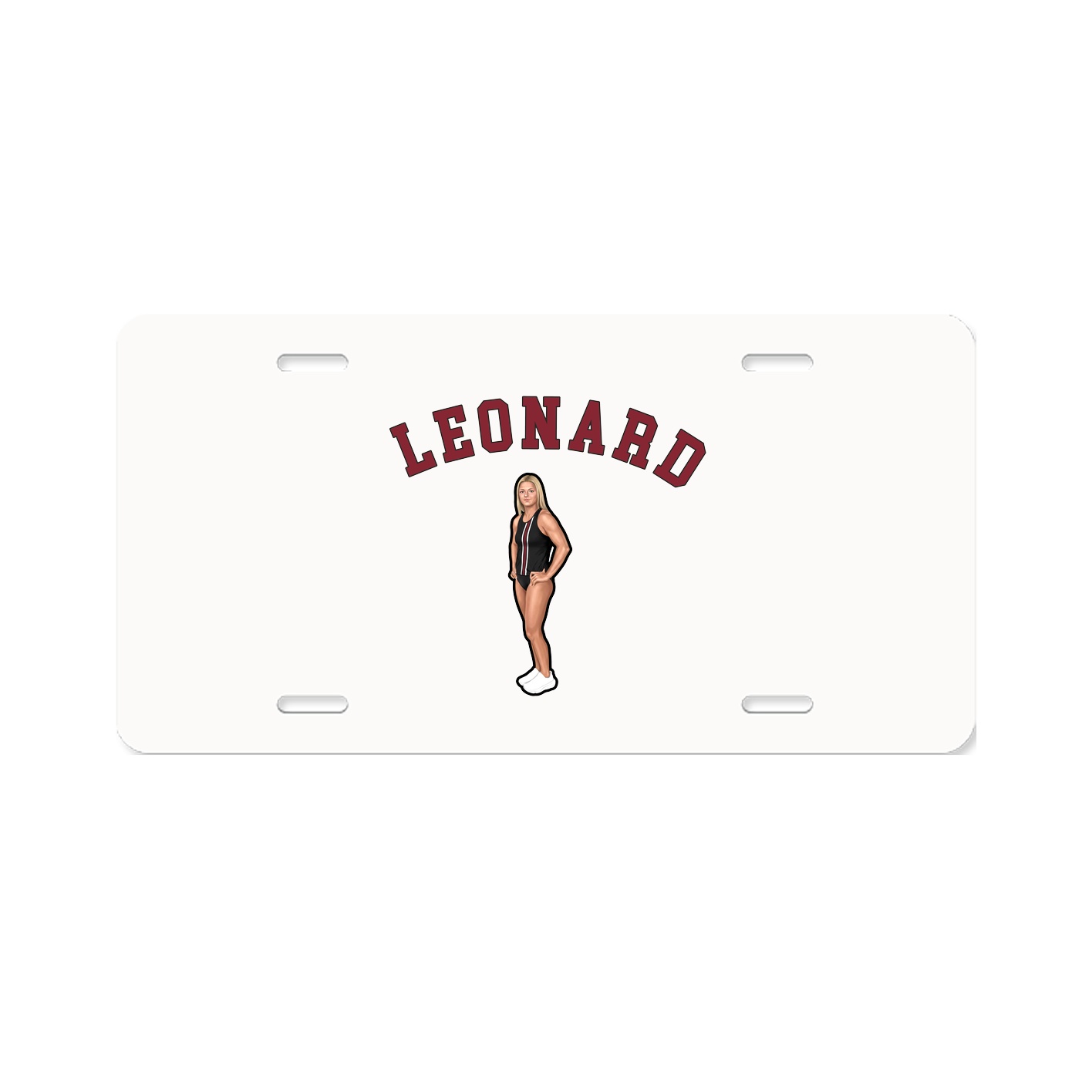 License Plate — Shirsey Arch in Classic