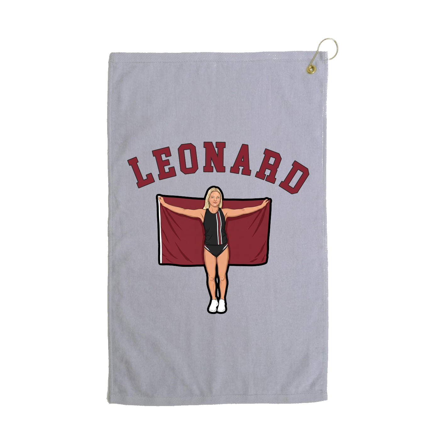 Golf Towel — Shirsey Arch in Grey