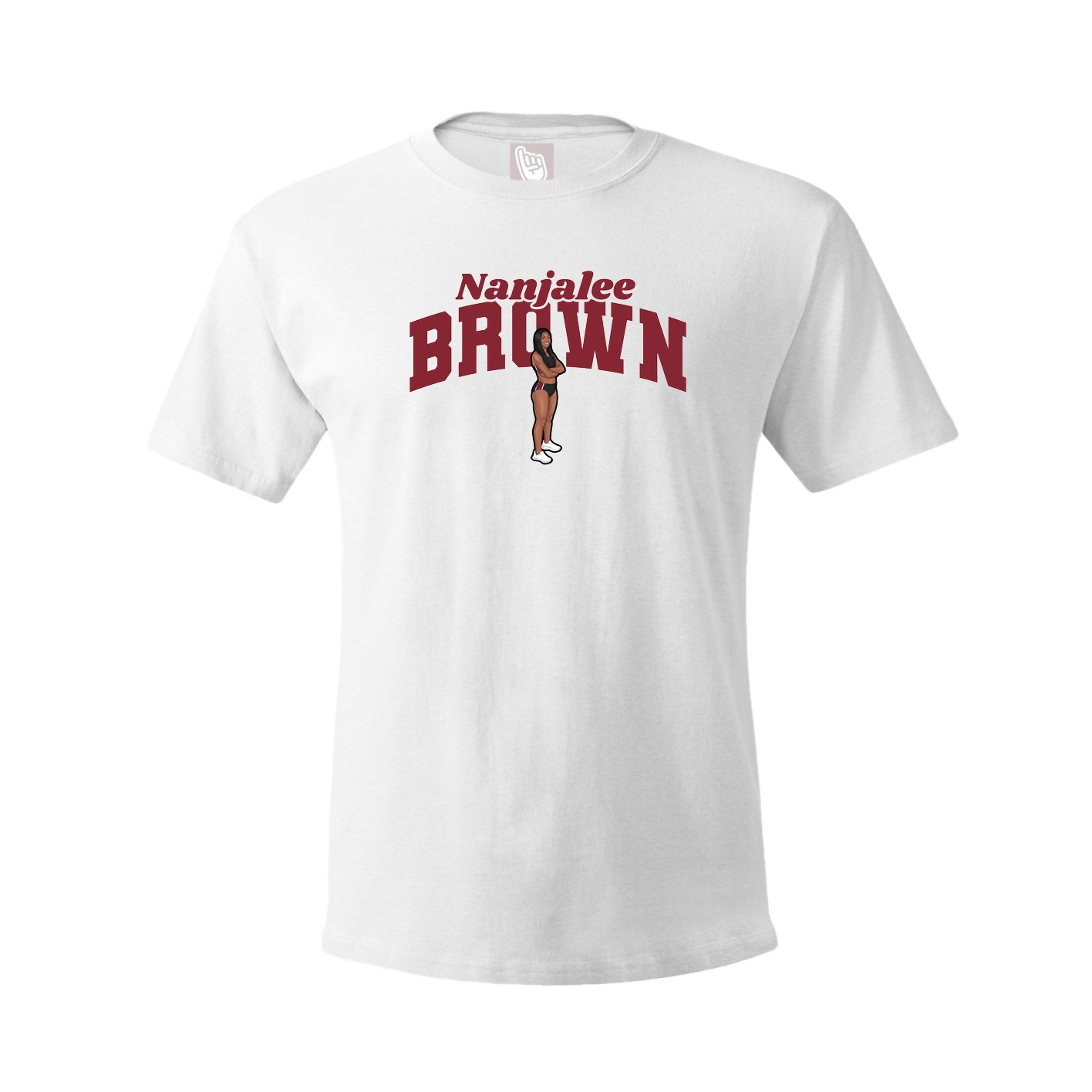 Youth Tee — Signature Arch in White