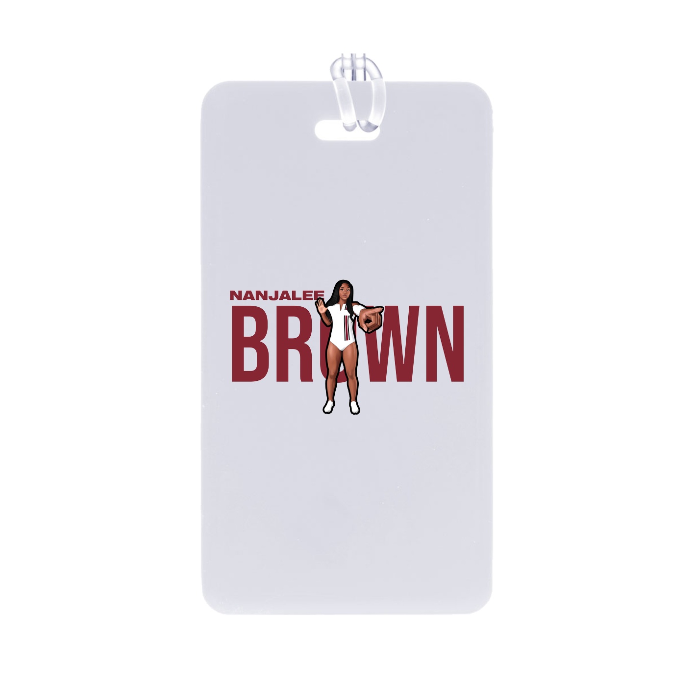 Bag Tag — Player Name in Classic