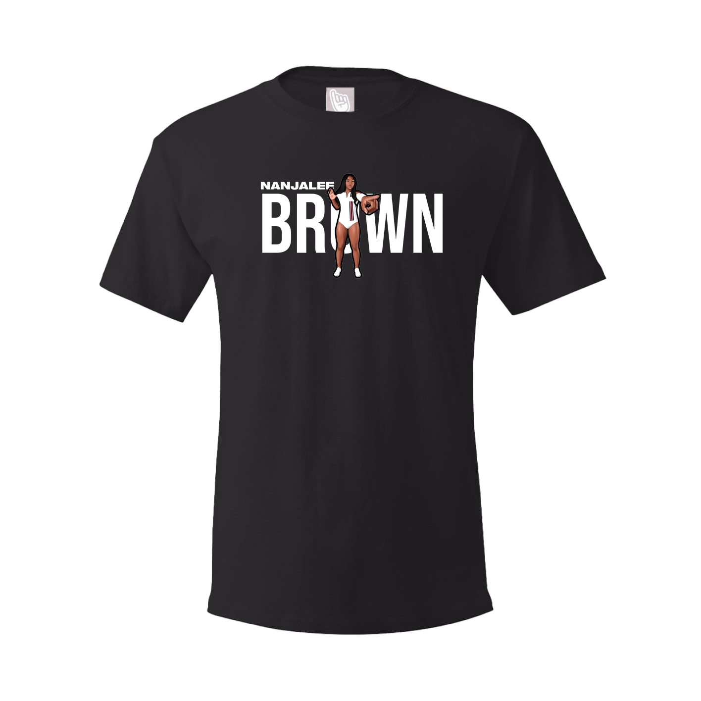 Tee — Player Name in Black