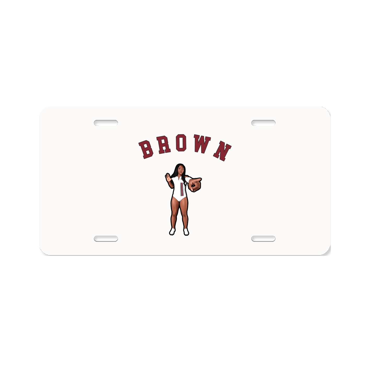 License Plate — Shirsey Arch in Classic